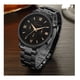 thumbnail image 2 of Reloj Acero Negro Geneva Hombre Lujo Caballero Malubero B287, 2 of 2