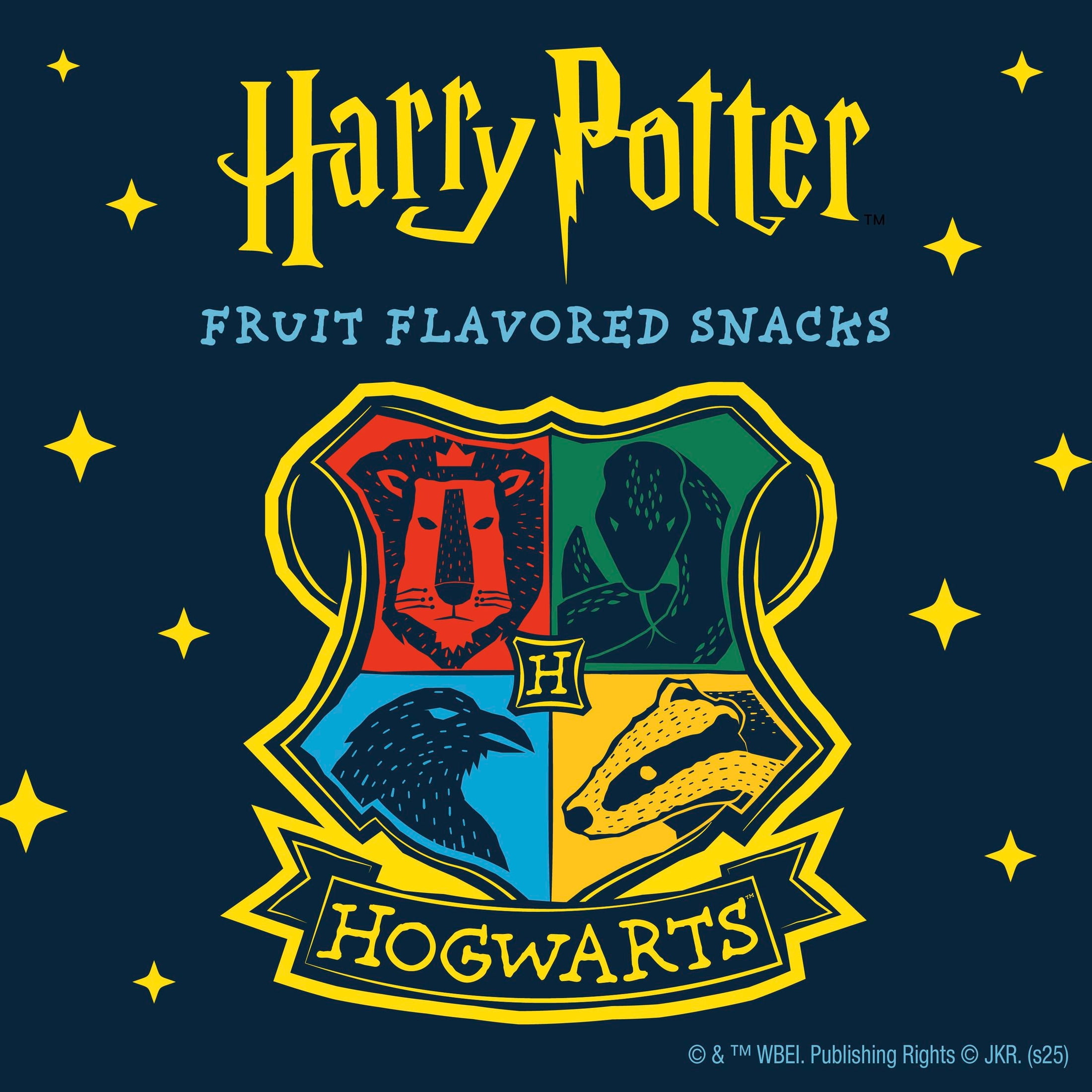 (6 pack) Harry Potter Fruit Flavored Snacks, Gluten Free, Value Pack, 17.6 oz, 22 Pouches