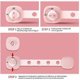 thumbnail image 3 of Mini multifunctional baby with Velcro for cabinets, drawers, ovens, refrigerators (8 pieces, gray), 3 of 5