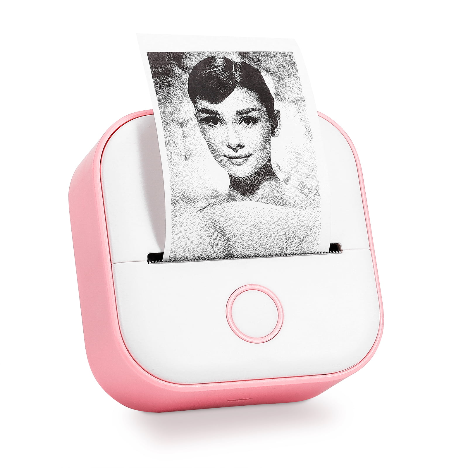 Phomemo M02 Pro Mini Thermal Printer- Bluetooth Photo Printer with 3 Rolls Transparent  Sticker Paper, Compatible with iOS + Android for Plan Journal, Study Notes,  Art Creation, Work, Gift, Pink - Yahoo Shopping