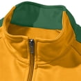 thumbnail image 5 of USNSM (M-5XL) Big and Tall Men's Full Zip Athletic Jacket Mock Neck Color Block Long Sleeve Fall Jackets With Pockets for Hiking Yellow M, 5 of 7