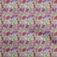 thumbnail image 1 of oneOone Polyester Spandex Brown Fabric Travel Craft Projects Decor Fabric Printed By The Yard 56 Inch Wide, 1 of 4