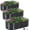 Grey, variant on INNOSTAGE Raised Garden Bed Kit Oval Rustproof Metal 3 pack 4x2x1ft for Garden and Patio