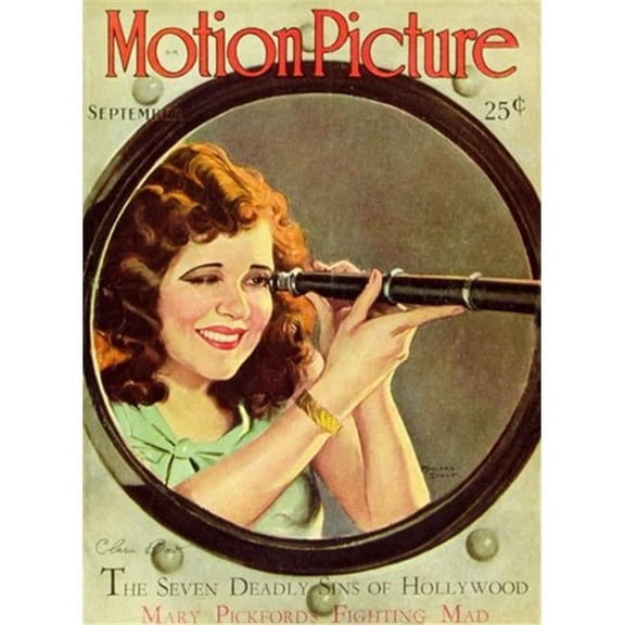 Posterazzi MOV251570 Clara Bow Movie Poster - 11 x 17 in.