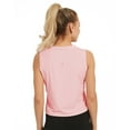 thumbnail image 3 of Stelle Women's Workout Tops Running Gym Crop Tops Sleeveless Yoga Tank Tops, 3 of 4