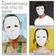 thumbnail image 2 of KAKOWELY 2 máscaras en blanco para hombre, máscara de fiesta, máscara de cosplay, 2 of 5