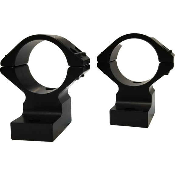 Talley Lightweight 2-Piece Scope Mount 30mm Rings Marlin & Henry Models Matte Black Low