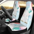 thumbnail image 3 of Fotbe Cute Elephant Pattern Automotive Seat Covers for Cars Trucks and SUVs – Car Seat Covers for Front Seats,Protective Seat Covers,Vehicle Seat Covers, Set of 2, 3 of 9