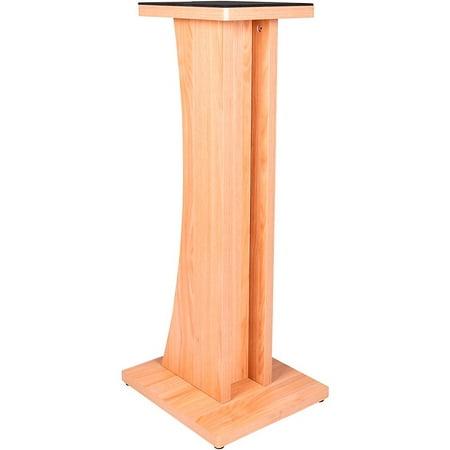 UPC: 0716408558899 | Gator Frameworks Elite Series Floor-Standing Studio Monitor Speaker Stand Maple