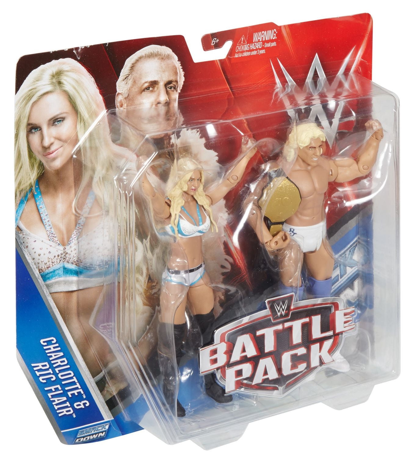 WWE Figure 2-Pack - Charlotte & Ric Flair
