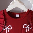 thumbnail image 5 of Gubotare Toddler Skirt Sets Girls Toddler Girl Outfits Sleeveless Polo T-shirt Tops and Pleated Skirt 2Pcs Baby Summer Clothes 4T 5T (Red,4-5 Years), 5 of 8