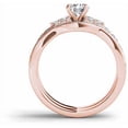thumbnail image 3 of 1-5/8 Carat T.W. Diamond 14kt Rose Gold Engagement Ring Set, 3 of 5