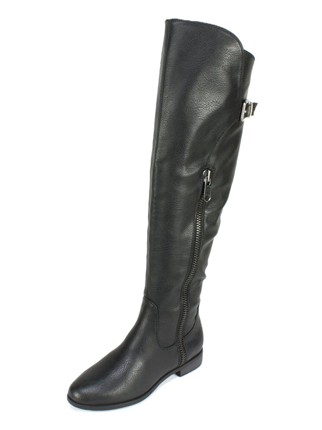 Rialto Womens Firstrow Closed Toe Over Knee Fashion Boots - Walmart.com