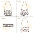 thumbnail image 7 of FORMRS Womens Shoulder Bag with Chain Strap Clutch Purse Cute Tote Handbag, Beige Nordic Christmas House, 7 of 7