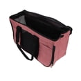 thumbnail image 6 of M Buder Cat Carrier Breathable Prevent Escape Portable Travel Bag for Small Animals Dogs Cats Puppy Pink with Black (18.9 inches / 48 cm) - Soft-Sided Handheld Over-The-Shoulder Foldable Approved, 6 of 9