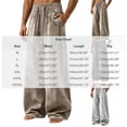 thumbnail image 3 of Big and Tall Pants for Men Jerdar Men's Ice Silk Dry Loose Straight Leg Casual Sports Sweatpants Full Length Pants, 3 of 9