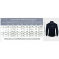 thumbnail image 2 of Men's Zip-Collar Stretch Cotton-Blend Thermal Pullover, Modern Fall/Winter Streetwear Layering Top, 2 of 7