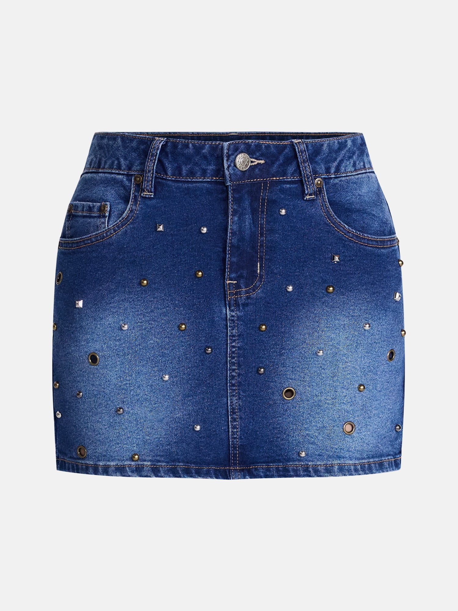 Madden NYC Women’s Grommet Mini Skort, Sizes XXS-XXL