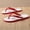 Red, variant on Women's Rubber Flat Flip Flops, Classic Thong Sandals for Summer Beach Daily Wear