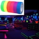thumbnail image 1 of 6 unids/set cinta fluorescente de algodón UV autoadhesiva nocturna mate en la cinta luminosa oscura para decoración de fiesta en casa, 1 of 5