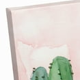 thumbnail image 5 of Creative Products Field of Cactus on Pink Watercolor 32x48 Canvas Wall Art, 5 of 5