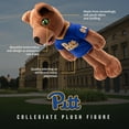 thumbnail image 3 of University of Pittsburgh Roc The Panther 14” Plush Figure, 3 of 6
