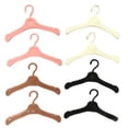 thumbnail image 5 of Percha para muñecas de 5,5 cm, accesorios de almacenamiento para armario, ropa para colgar de 17 cm, accesorios de juguete de plástico, 8,5 g, 5 of 5