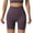 Purple, variant on Miqool Biker Shorts for Women, 5" High Waisted Butt Lifting Tummy Control Fitness Athletic Workout Running Yoga Shorts Spandex Booty Shorts for Gym Volleyball Dance