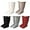 Ruffle 5 Pairs, variant on Baby Knee High Socks with Ruffle for Infant Toddler Girls Long Stockings