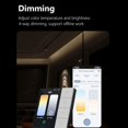 thumbnail image 3 of 2X Tuya Zigbee 3.5 Inch Smart Wall Switch Touch Screen 4 Groups Switch 8-Way Scene Radar Sensor Dimming Switch B, 3 of 8