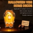 thumbnail image 4 of Custom Vintage Halloween Decor Indoor, Retro Wooden Block for Shelf Decor, Coffin Halloween Decor Halloween Wooden Decorations, Freestanding Tabletop Blocks, 4 of 5