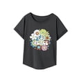 thumbnail image 3 of Camiseta para mujer con cuello redondo y manga corta para oficina, senderismo, compras SG, 3 of 7