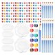 thumbnail image 1 of Juego de 360 Piezas de Mini Pintura Acrílica, Tiras de Pintura Acrílica para Niños y Adultos, Juego de Pintura para Niños para Regalos de Fiesta en Casa, Juego 2, 1 of 5