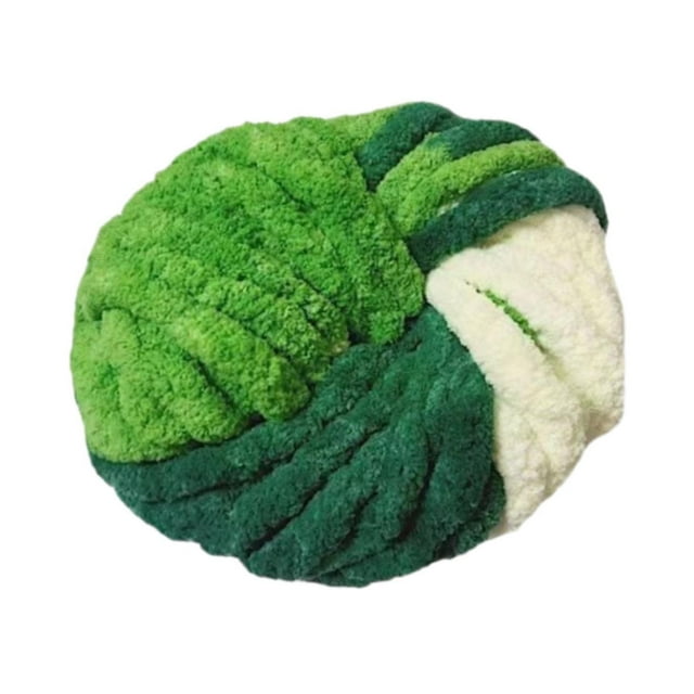 Hilo de crochet grueso, hecho a mano, suministros para proyectos de bricolaje para tejer bufandas y suéteres. Estilo H