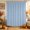 Misty Blue, variant on Misty Blue Shower Curtain, Waterproof Shower Curtains for Bathroom, Rustic Farmhouse Solid Color Washable Fabric Bathtub Curtain Set Bath Decor with 12 Hooks Stall 36"x72"