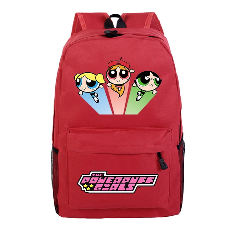 Powerpuff Girls Student School Bag Stationery Backpack,08