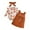 style-02 Brown, variant on Kogui Christmas Baby Girl Outfit Baby Girl Fall Outfits Long Sleeve Romper and Overall Suspender Skirt Sets Girls Dress Clothes 0 3 Months (Red,0-3 Months)