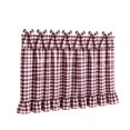 thumbnail image 2 of Oven Skirt Curtain with Tie Top, Farmhouse Decorative Stove Door Panel Curtain, Rustic Kitchen Decor for Country Home Kitchen Decoration, 2 of 6