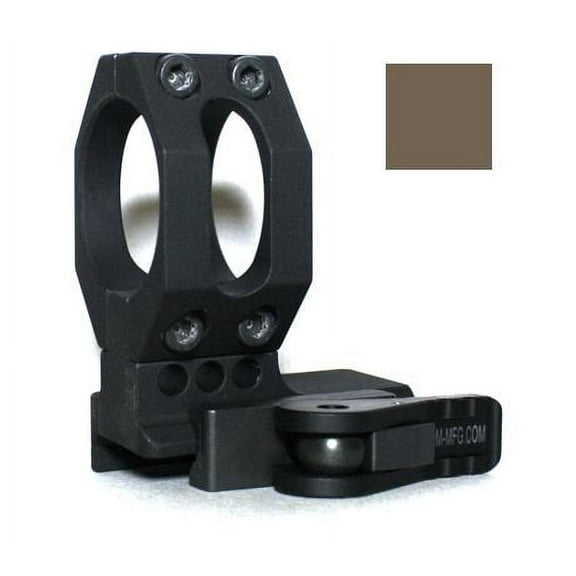 American Defense Manufacturing AD-68 Aimpoint M68/CompM2/Pro Red Dot Sight Mount, Standard QD Lever, Flat Dark Earth, 1.5 in