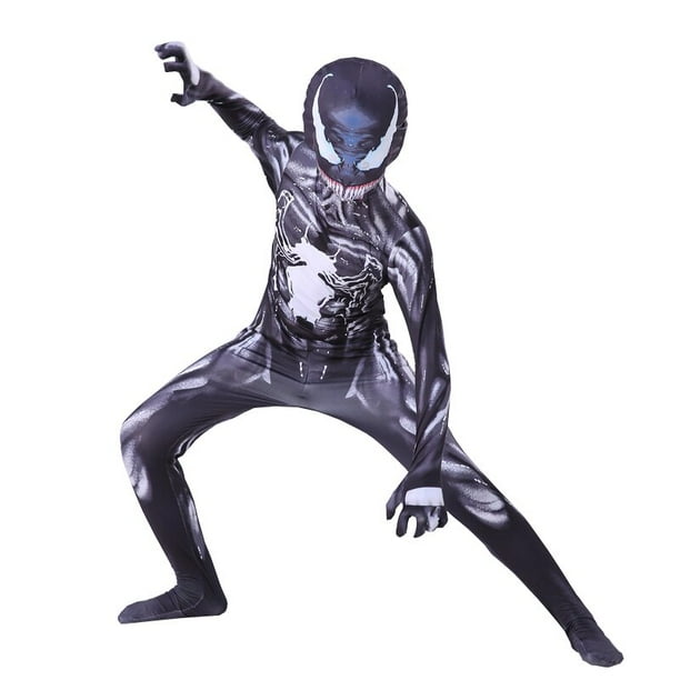 Disfraz de Venom 2 para niños y adultos, mono de Spiderman, Symbiote, Superhéroes, halloween Fivean unisex