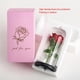 thumbnail image 3 of Matsuzay Flor de rosa eterna, pantalla de cristal, belleza, lámpara LED con batería, boda, cumpleaños, decoración de fiesta de San Valentín Iluminación navideña Matsuzay HA021815-00, 3 of 6