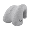 thumbnail image 1 of Almohada para reposacabezas de silla, almohada de espuma viscoelástica para el cuello, cojín de soporte para el cuello, multifuncional para el hogar gris claro, 1 of 8