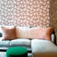 thumbnail image 6 of Tempaper x Novogratz Pink Family of Cranes Peel and Stick Wallpaper, 20.5" x 16.5', 6 of 6