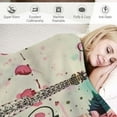 thumbnail image 3 of PRATYUS Eiffel Tower Throw Blanket for Bed Sofa Couch,Kids Pink Paris Tower Flannel Fuzzy Blanket,All Season French Paris Cityscape Bed Blanket Room Decor Blanket Baby 50x60in, 3 of 6
