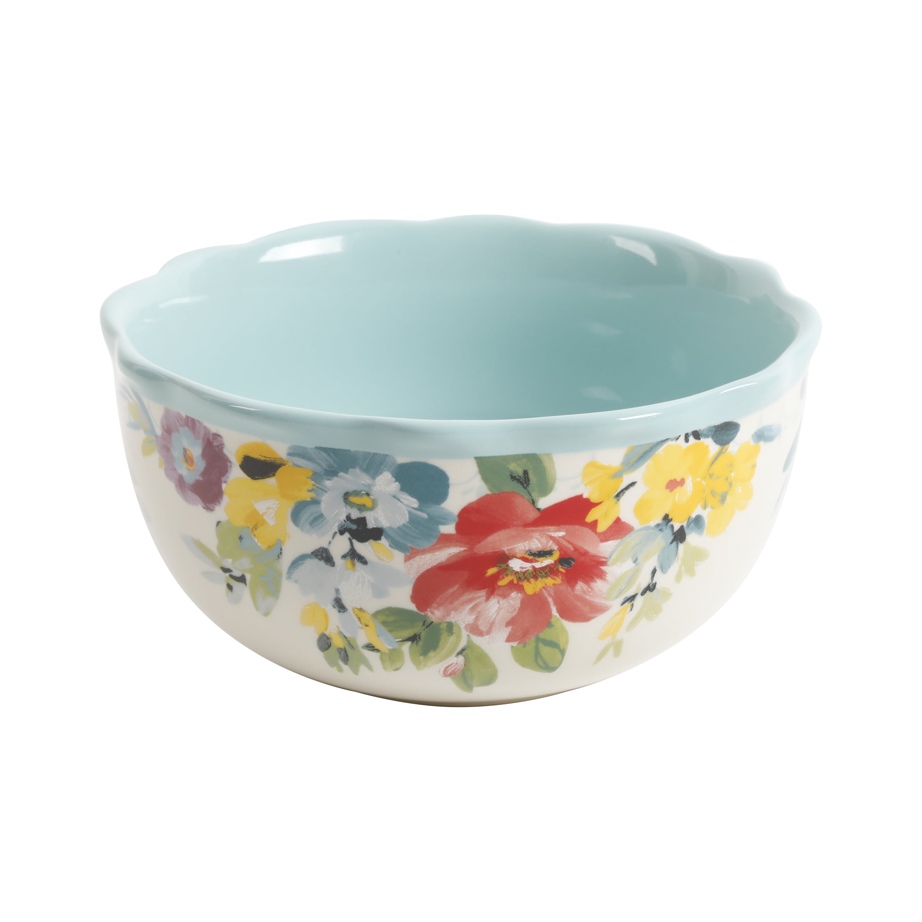The Pioneer Woman Sweet Romance Ceramic Bowl, Blue