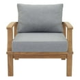 thumbnail image 5 of Modway Marina Outdoor Patio Teak Armchair, Multiple Colors, 5 of 7