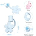 thumbnail image 3 of Dsseng Straw Covers Cap Compatible with Stanley 30&40 Oz Tumbler Cute Silicone Straw Covers Straw Protectors Various Shapes 10mm, 3 of 4