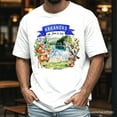 thumbnail image 5 of Artistic Arkansas State Themes and Landmarks T-Shirt, Tee for History and Travel Lovers, 5 of 5
