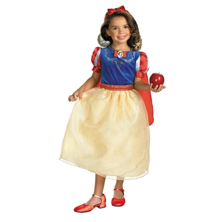 Girl's Snow White Deluxe Halloween Costume