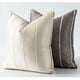 thumbnail image 4 of Fundas de almohada decorativas, fundas de almohada cuadradas texturizadas, fundas de almohada jacquard a rayas con cremallera invisible y bordes ribeteados para sofá, sala de estar, dormitorio, 18.0, 4 of 6